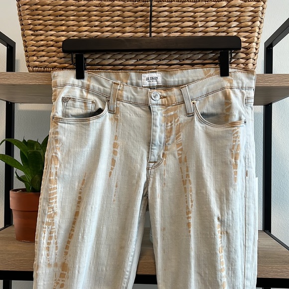 Hudson Krista Mid-Rise Tie Dye Skinny Jeans, 30 - Picture 2 of 10
